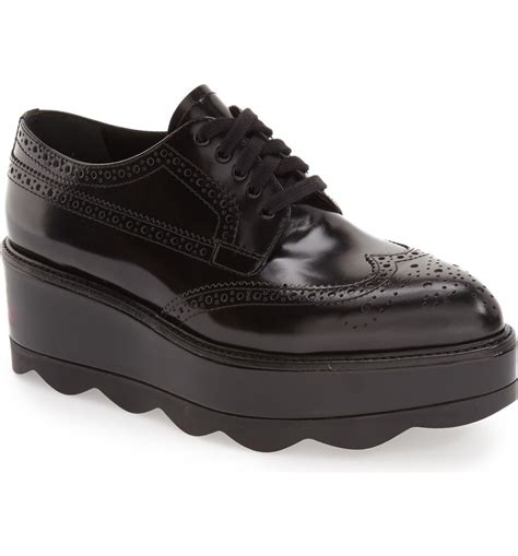 prada oxfords shoes|Prada platform oxfords.